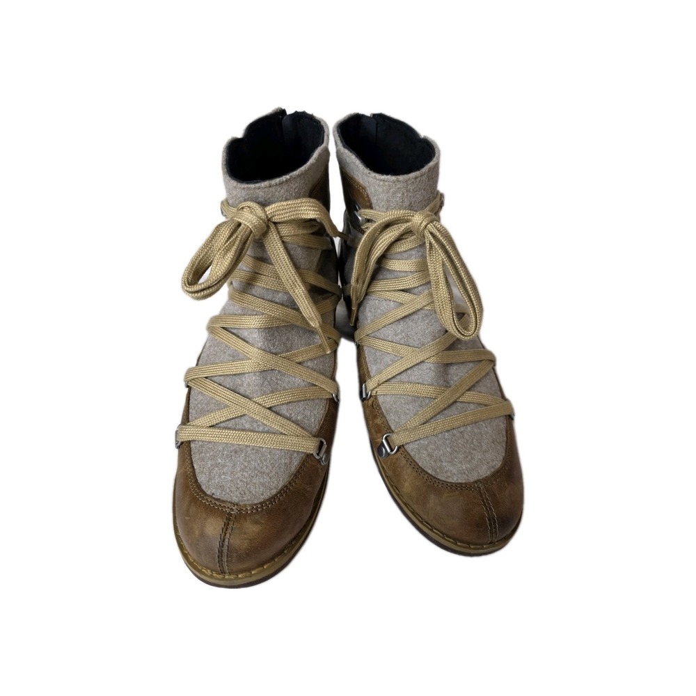 Merrell Shiloh II Brown Felted Wool Leather Boots J004422 Womens 9 Winter Fall - Picture 3 of 6